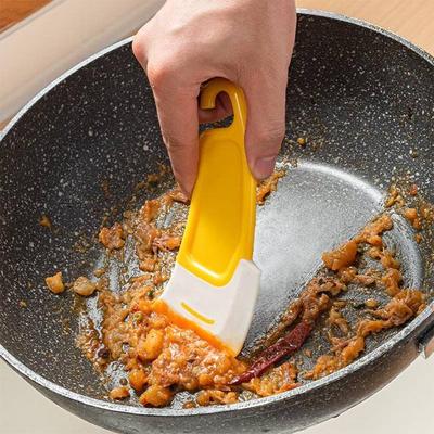 Silicone Dish Cleaning Brush 2 Pcs Yellow
