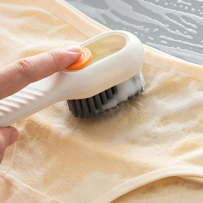 4pcs Multifunctional Brush With Soap Dispenser