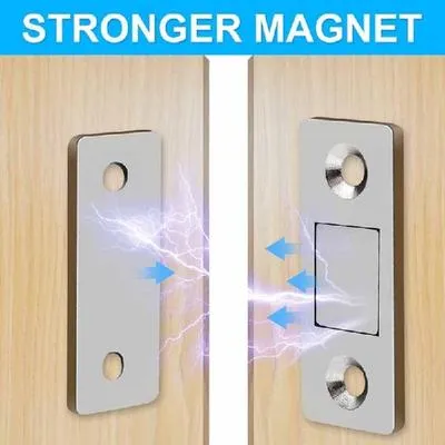 Magnetic Door Closer Punch-Free Strong Magnet 5 Pcs Multicolor thumbnail 2