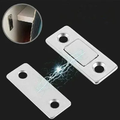 Magnetic Door Closer Punch-Free Strong Magnet 5 Pcs Multicolor thumbnail 3