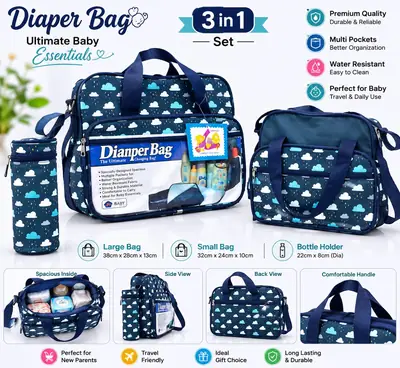 Premium Baby Diaper Bag thumbnail 2