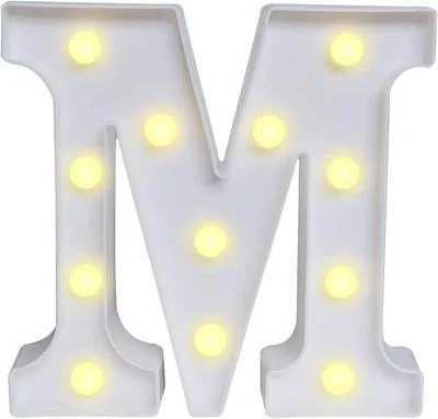 LED Battery Operated Alphabet thumbnail 3