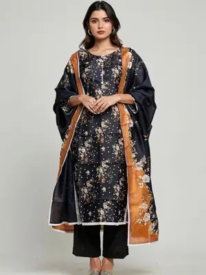 Stylish Lawn 3 Pcs Women's Unstitched Digital Print Suit