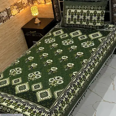 2 Pcs Multani Gultex Printed Single Bedsheet
