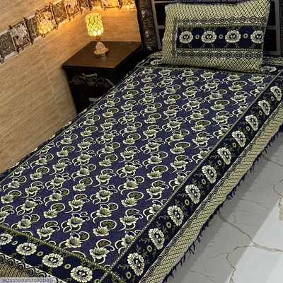 2 Pcs Multani Gultex Printed Single Bedsheet