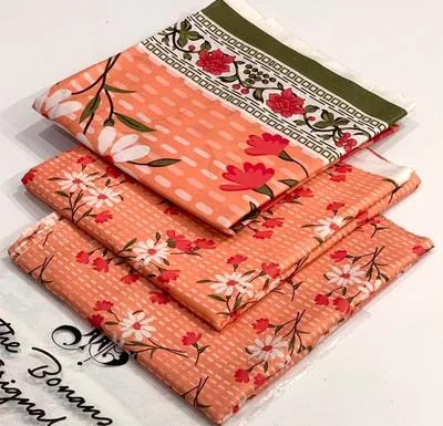 3 Pcs Women's Unstitched Digital Print Suit thumbnail 2