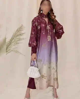 3 Pcs Women's Unstitched Printed Suit