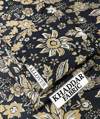 2 Pcs Women's Unstitched Digital Print Suit thumbnail 2