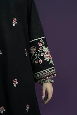 2 Pcs Women's Unstitched Embroidered Suit thumbnail 2
