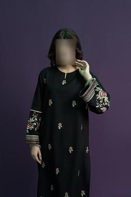 2 Pcs Women's Unstitched Embroidered Suit thumbnail 5