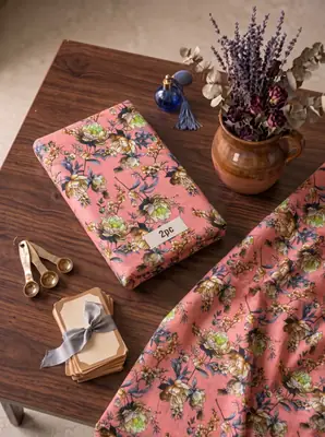 2 Pcs Women's Unstitched Printed Suit