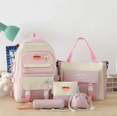 5 pcs bagset Multipurpose Backpack Set thumbnail 2