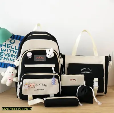 5 pcs bagset Multipurpose Backpack Set thumbnail 6