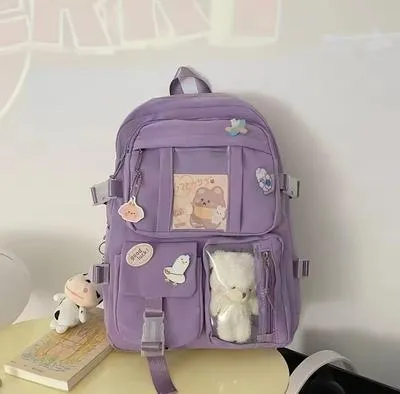 Multipurpose Backpack Material Nylon Pattern Plain Number Of Pieces 1 Pc thumbnail 5