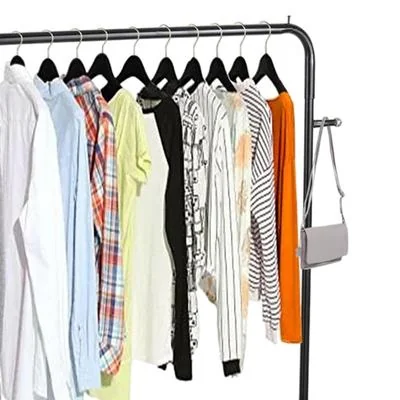 Black Powder Coated Iron Suit Hanger 60x48 for Home & Boutique thumbnail 3