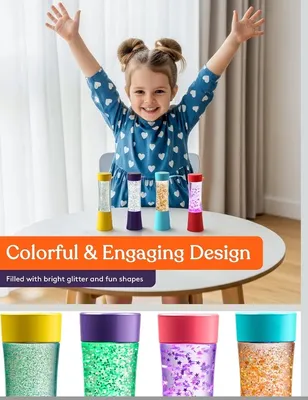 Calming Glitter Sensory Tubes for Quiet Play thumbnail 7
