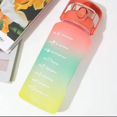 3-Piece Gradient Water Bottles Set for Gym Office Use thumbnail 3