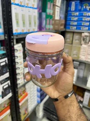 Insulated Water Bottle Cute Glass Travel Mug thumbnail 4