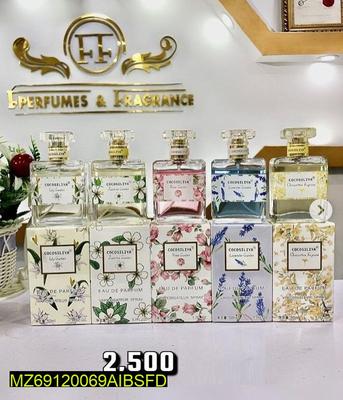Cocosilya Lily Garden Perfume Pack of 5 Glass Bottles thumbnail 6