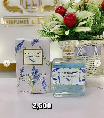 Cocosilya Lily Garden Perfume Pack of 5 Glass Bottles thumbnail 3