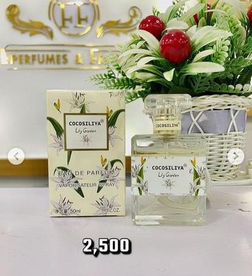Cocosilya Lily Garden Perfume Pack of 5 Glass Bottles thumbnail 4