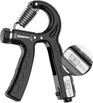 Countable Hand Gripper Adjustable Resistance Black thumbnail 3