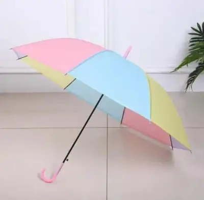 Beautiful Design Umbrella with superior Quality and Random Color - Sunny and Rain Umbrella for Women Man