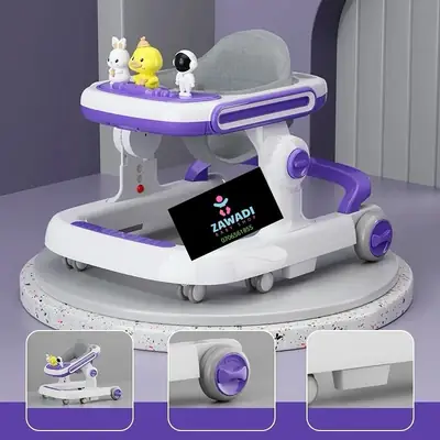 3 in 1 Baby Walker, Activity Walker, Todller Walker, Feeding Chair Option thumbnail 5