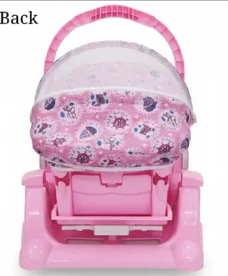 Baby carry cot / 3in1 carry cot-with 3 adjustable sizes / premium & high quality/ carry cot for baby / Baby carry cot seat with swing mosquito net and space for diapers / Mama Love Baby Swing 3 in 1 Carry Cot thumbnail 6