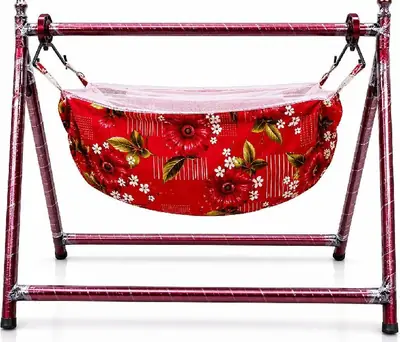 Baby Swing Cholngi With Heavt Guage Frame Including Cloth
