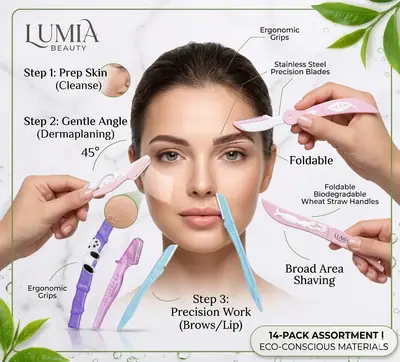 Experience Smooth, hair-free skin Face Razor thumbnail 2