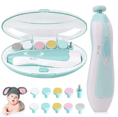 Baby Nail Clippers Safe Electric Baby Nail Trimmer, Baby Nail File Kit Born thumbnail 2