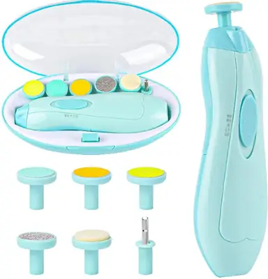 Baby Nail Clippers Safe Electric Baby Nail Trimmer, Baby Nail File Kit Born thumbnail 3