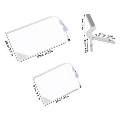 Acrylic Lcd Writing Tablet/Acrylic LED Writing Board with Glow & Neon Effects thumbnail 4
