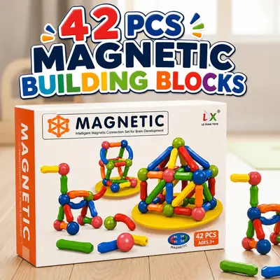 Magnetic Building Blocks Educational Toy