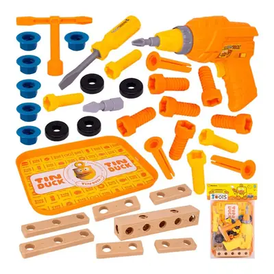 Electric Toy Drill Toy Set for Kids – Battery Operated Pretend Play Tool Kit thumbnail 2