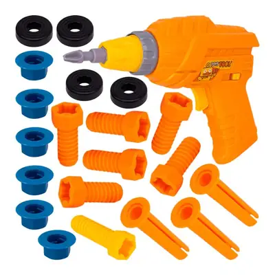 Electric Toy Drill Toy Set for Kids – Battery Operated Pretend Play Tool Kit thumbnail 4