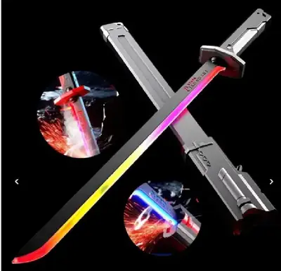 Sparkblade LED Talwar Sword 31.5 Inch Toy Sword with Sparks Smoke and Flash Effects for Boys thumbnail 4