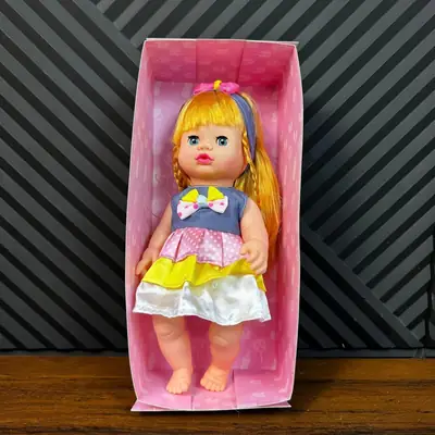 Baby Doll Happy Every Day with Feeding Bottle & Music  Baby Feeding Musical Dol thumbnail 2