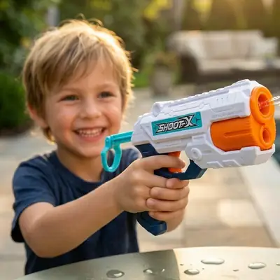 Magic 2-in-1 Water & Shooting Toy Gun  thumbnail 5