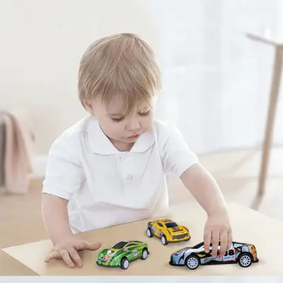Pull Back Die-Cast Cars Set 6 Pcs thumbnail 4