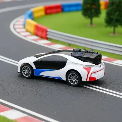 Rechargeable RC Famous Car with 3D Lights & Spray thumbnail 3