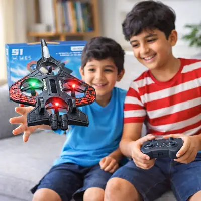 RC Combat Aircraft Drone – Remote Control Flying Jet Toy for Kids thumbnail 2