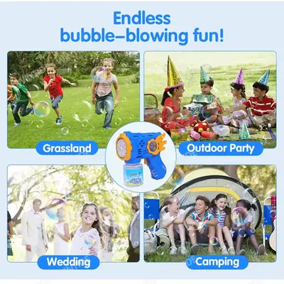 Automatic Bubble Maker Machine Toy for Kids thumbnail 2