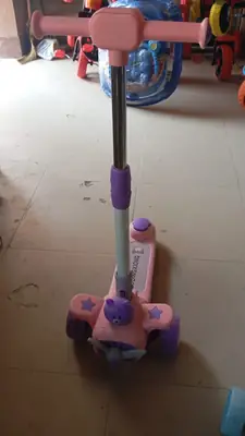 Happy Airplane Scooter Adjustable Scooter for Kids Scooty With Light Sound thumbnail 6