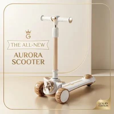 The Aurora Scooter: Luxury Edition – Premium Ride-on for Kids