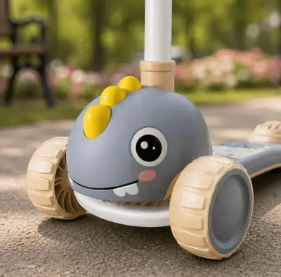 Dinosaur Adventurer: Premium 3-Wheel Children’s Kick Scooter thumbnail 7