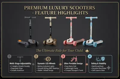 The Elite Series: Premium Luxury Children’s Scooter thumbnail 2