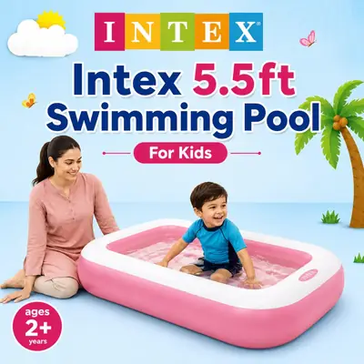 Intex  Rectangular Inflatable Swimming Pool for Kids