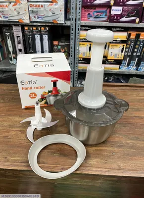 Manual Hand Chopper 2L ABS Plastic Kitchen Tool